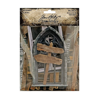 Idea-ology Tim Holtz Halloween Baseboards (36 pcs)