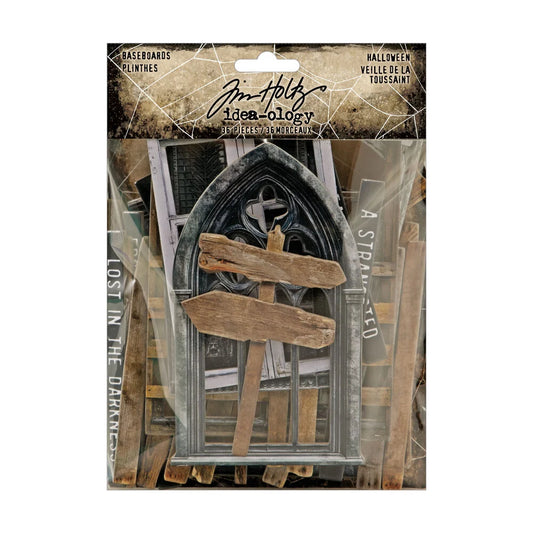 Idea-ology Tim Holtz Halloween Baseboards (36 pcs)