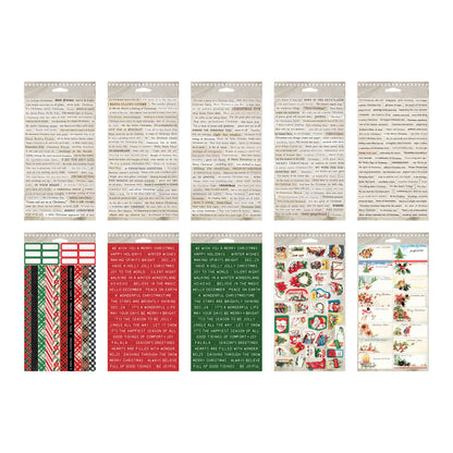 Idea-ology Tim Holtz Christmas Sticker Book