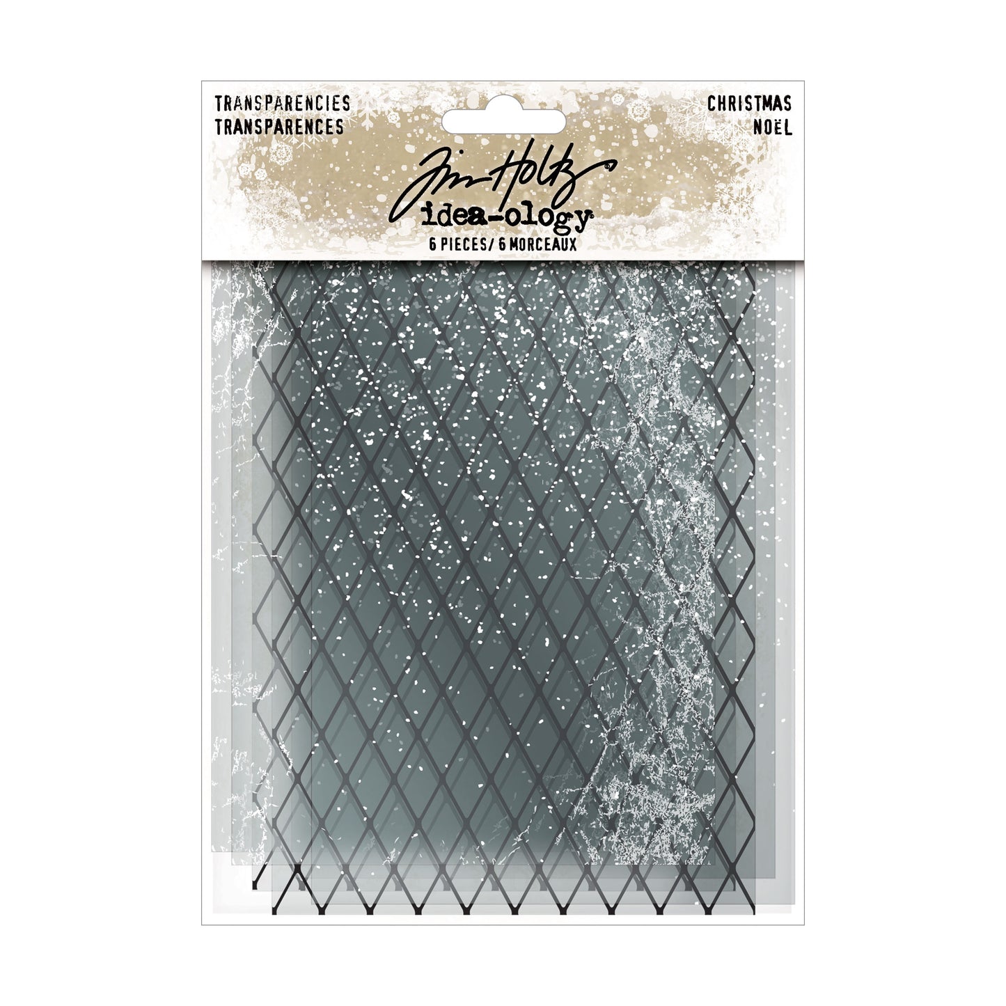 Idea-ology Tim Holtz Christmas Transparencies - Ships from 26th September