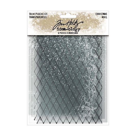 Idea-ology Tim Holtz Christmas Transparencies - Ships from 26th September