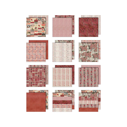 Tim Holtz Idea-ology Palette Collection: Red 8x8