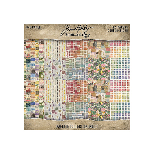 Tim Holtz idea-ology 8 x 8 Palette Paper Collection: Multi Preorder*