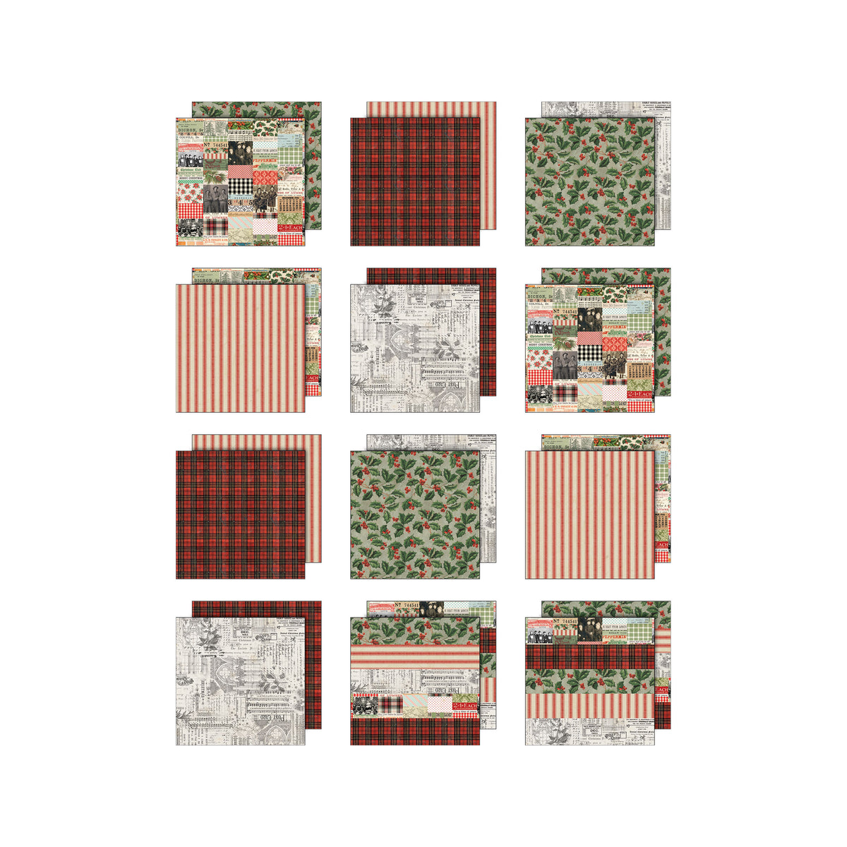 Tim Holtz Idea-ology Christmas Palette Collection 8x8 Inch ~ Ship from 5th Oct
