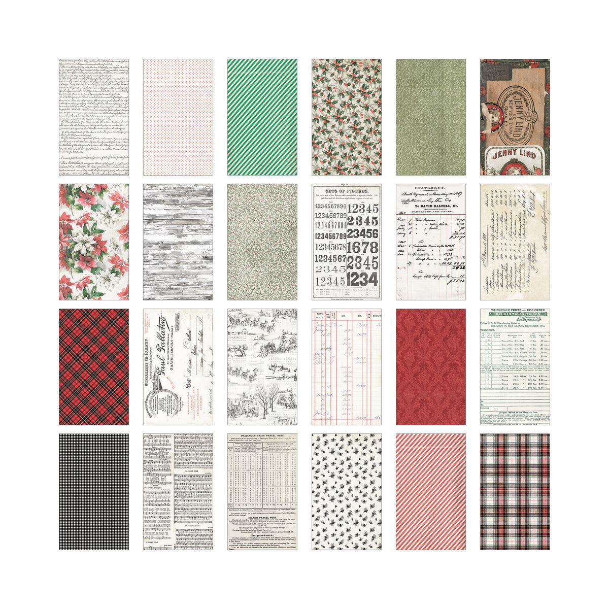 Tim Holtz Idea-ology Christmas Backdrops ~ Ship from 5th Oct