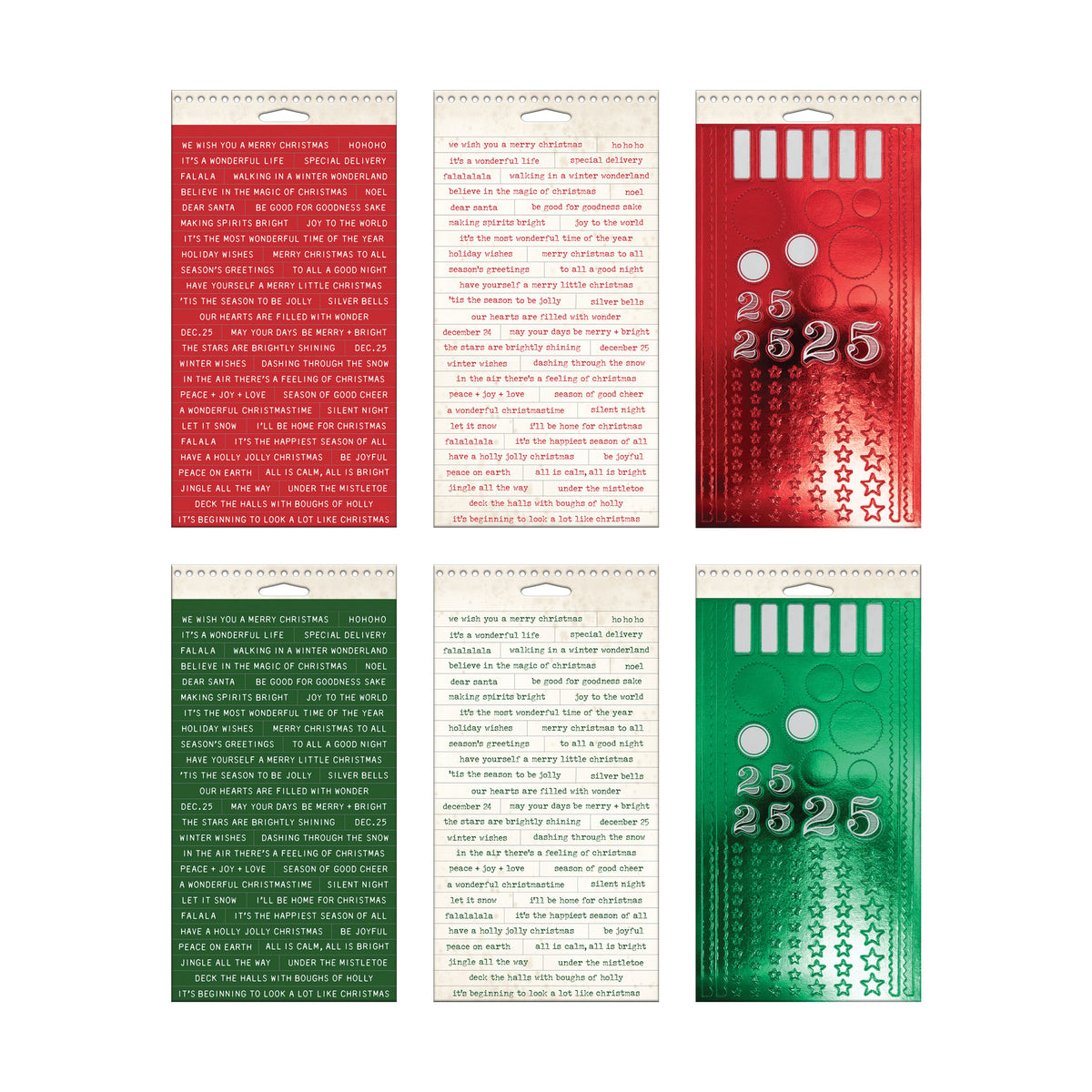 Tim Holtz Idea-ology Christmas Sticker Book Classic ~ Ship from 5th Oct