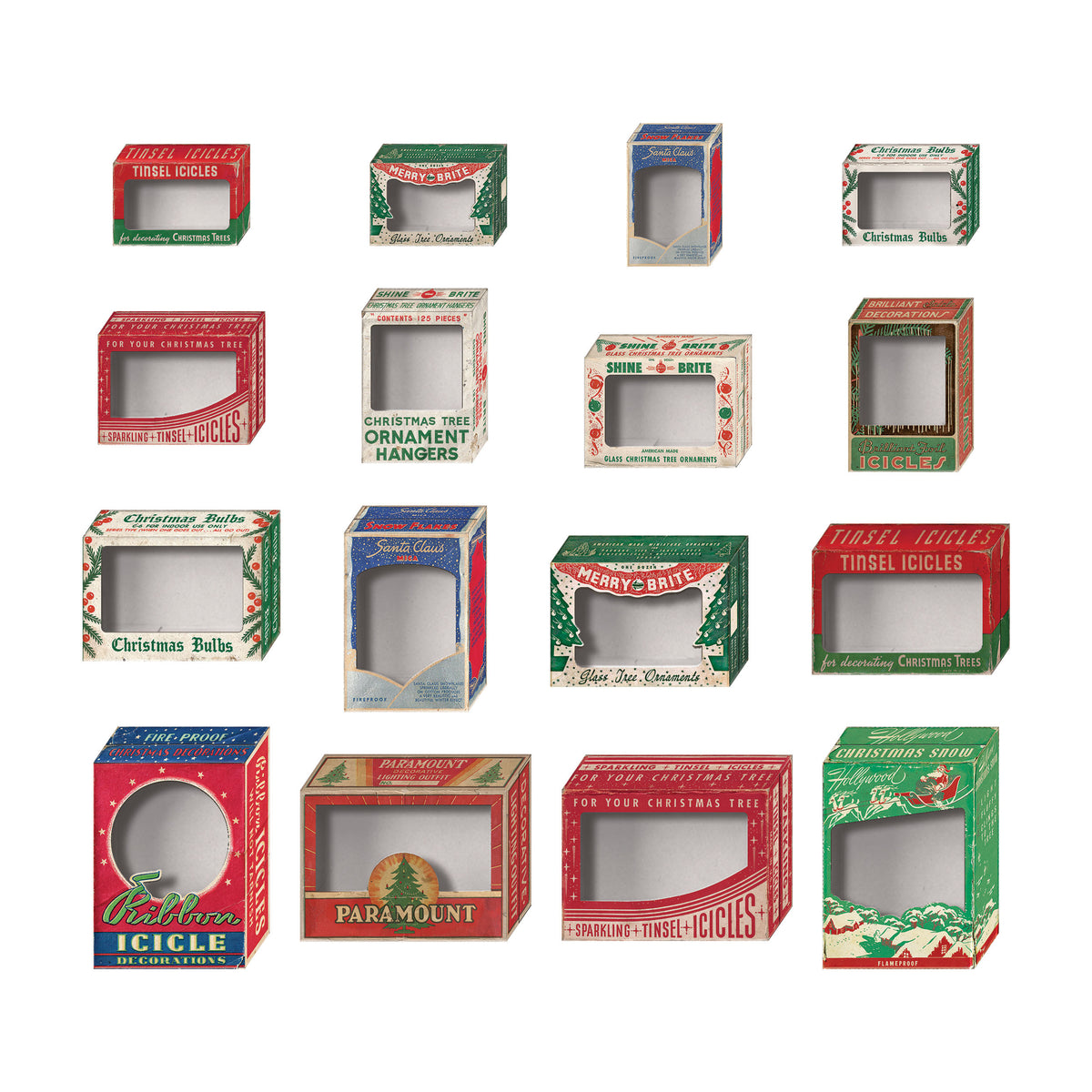 Tim Holtz Idea-ology Christmas Window Boxes ~ Ship from 5th Oct