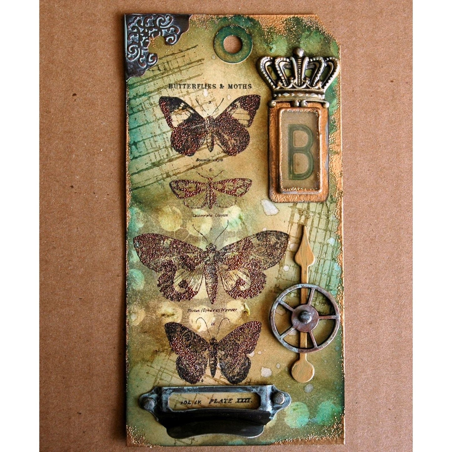 Stampers Anonymous Media #20 Tim Holtz Clear Stamp and Stencil