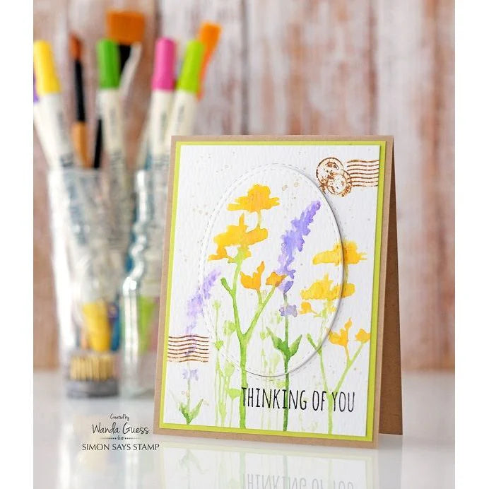 Stampers Anonymous Media #59 Tim Holtz Clear Stamp and Stencil