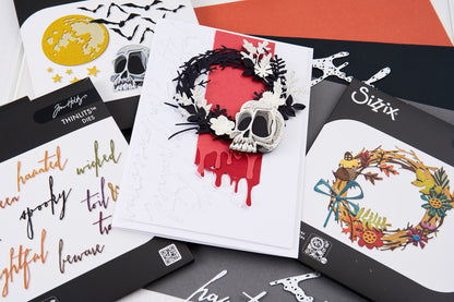 Sizzix Thinlits Die by Tim Holtz Vault  Frights + Bones (10pcs)