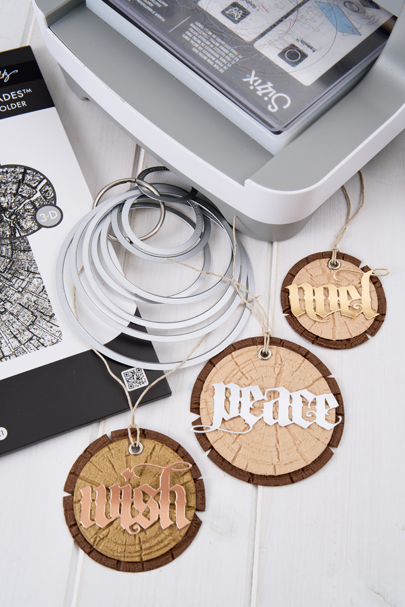 Sizzix Tim Holtz Thinlits Die Set 12PK - Vault Holiday Classic