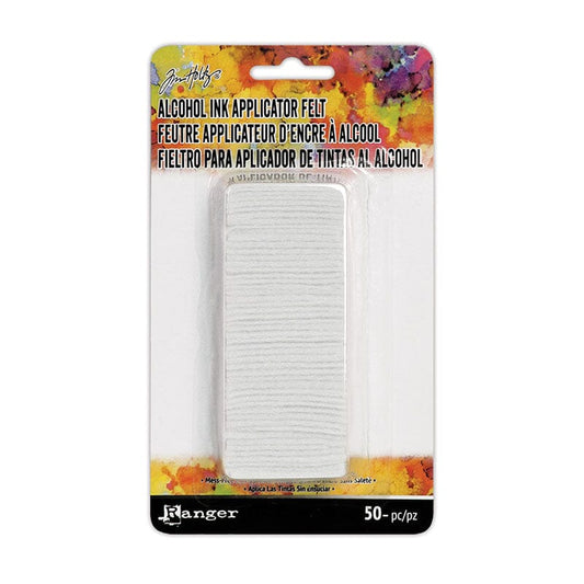 Ranger Tim Holtz® Alcohol Ink Applicator Felts, 50pc