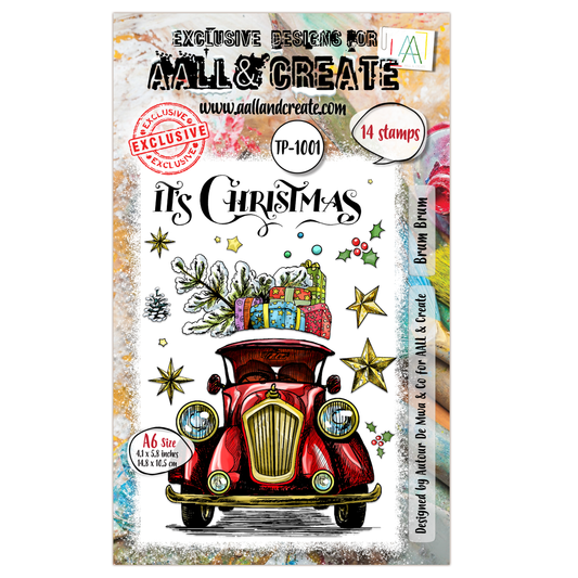 TP-1001 - A6 Stamp Set - Brum Brum