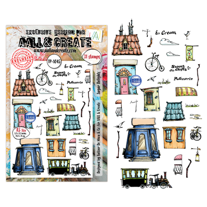TP-1045 - A5 Stamp Set - Sugar Delights