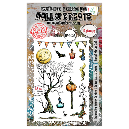 TP-1056 - A6 Stamp Set - Blood Moon Oak