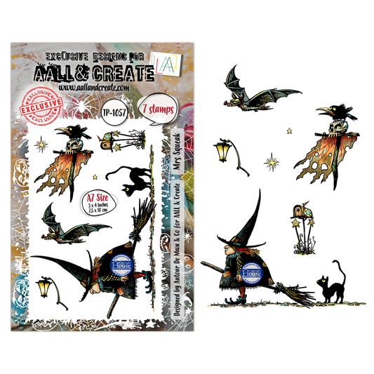 TP-1057 - A7 Stamp Set - Mrs Squeak