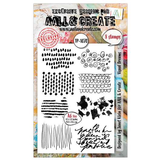 TP-1070 - A6 Stamp Set - Visual Dreams