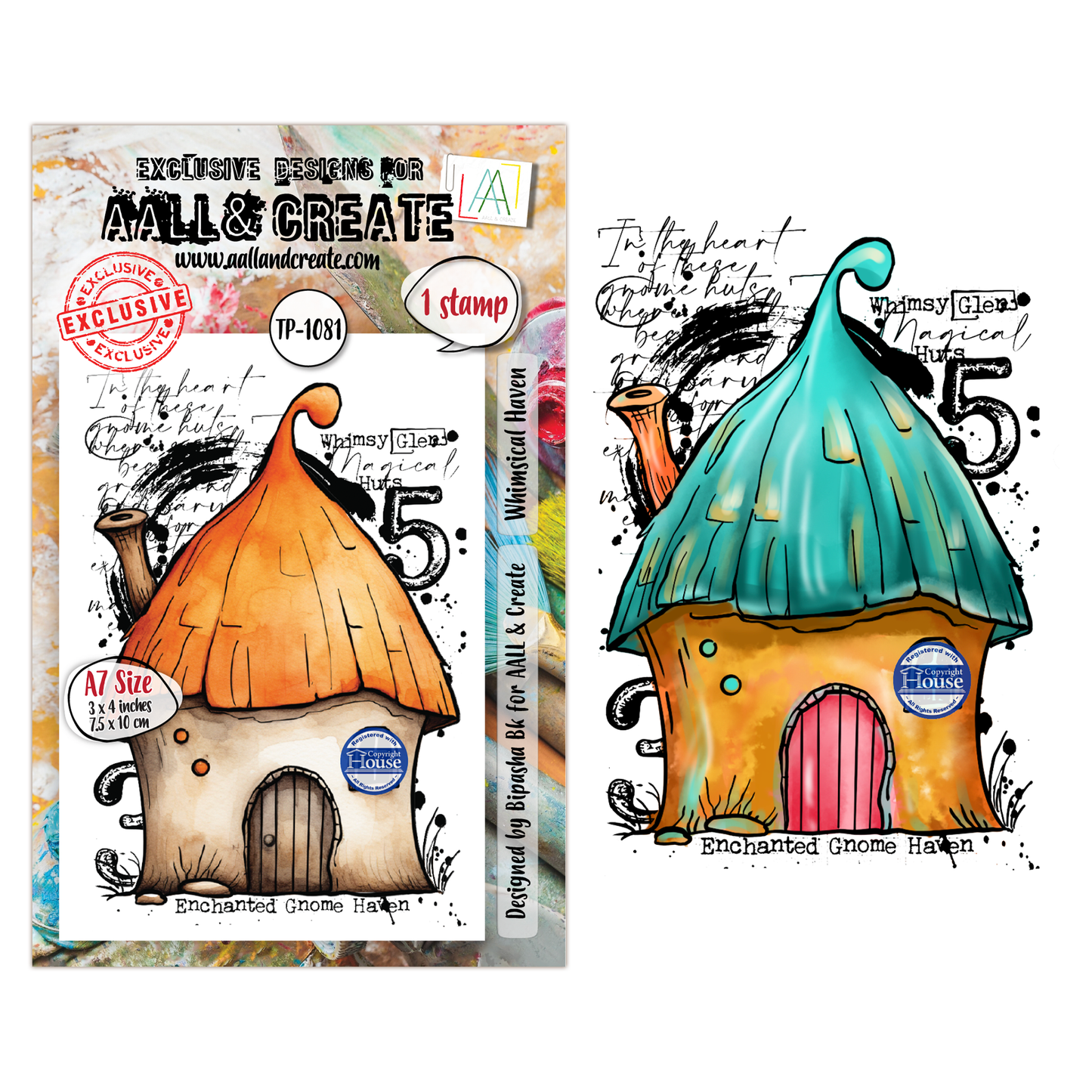 TP-1081 - A7 Stamp Set - Whimsical Haven