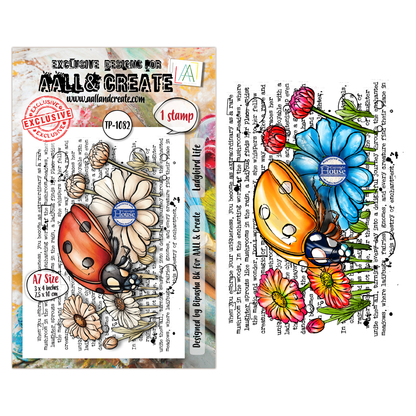 TP-1082 - A7 Stamp Set - Ladybird Life