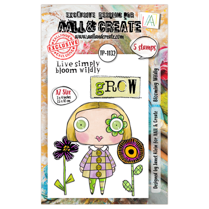 TP-1132 - A7 Stamp Set - Blooming Wildly