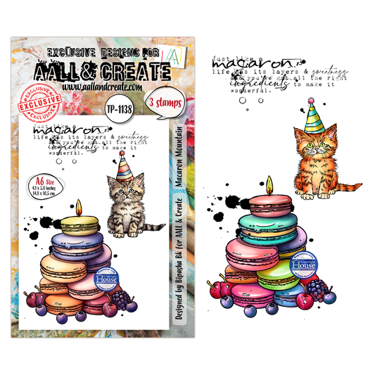 TP-1138 - A6 Stamp Set - Macaron Mountain