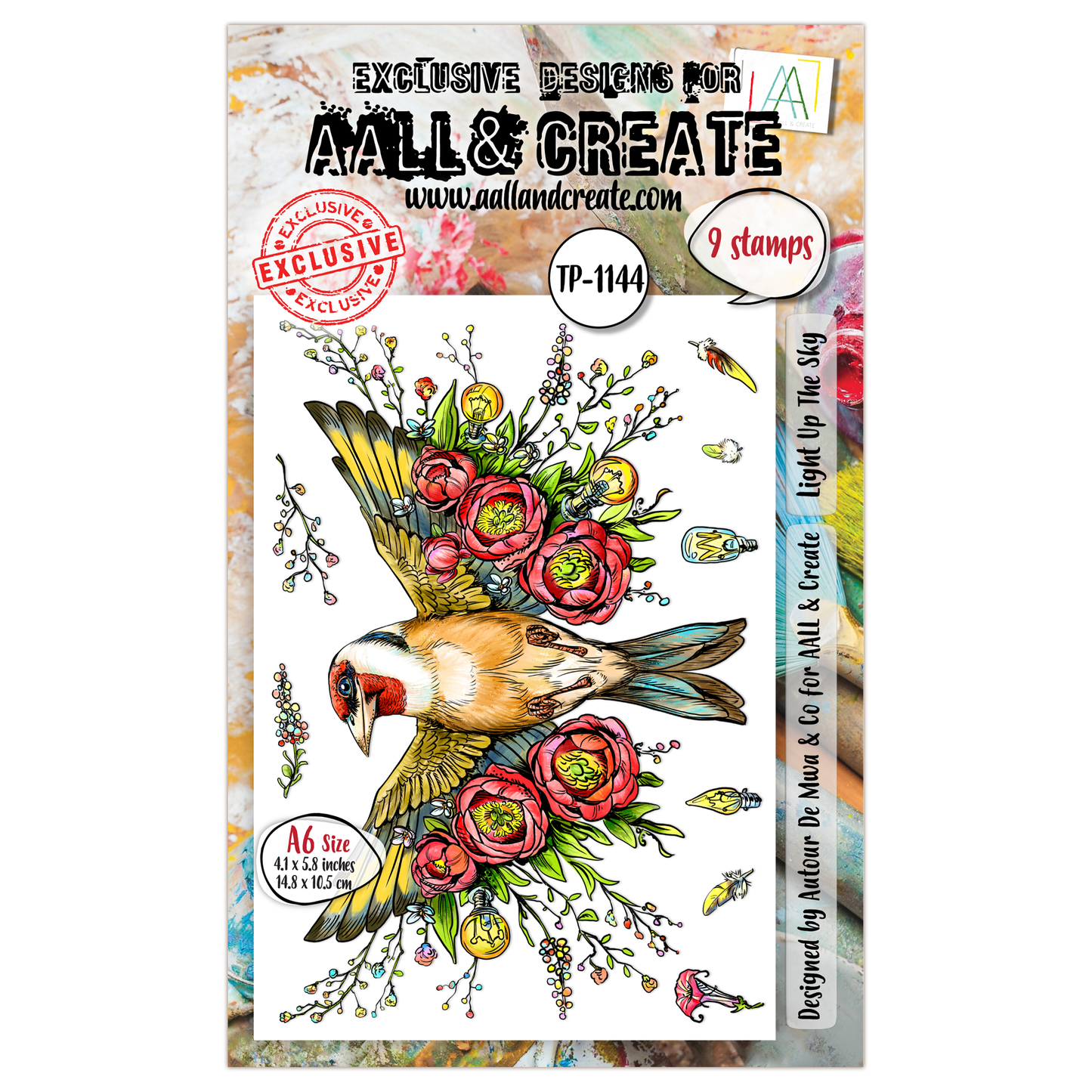 TP-1144 - A6 Stamp Set - Light Up The Sky