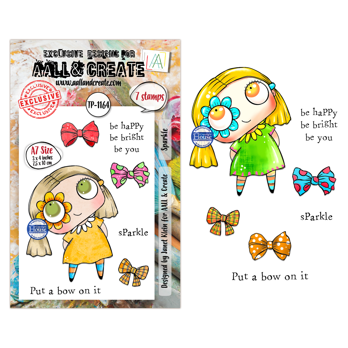 TP-1164 - A7 Stamp Set - Sparkle