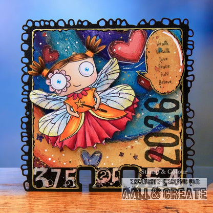 #17 - A5 Design Paper - Starlight Zing