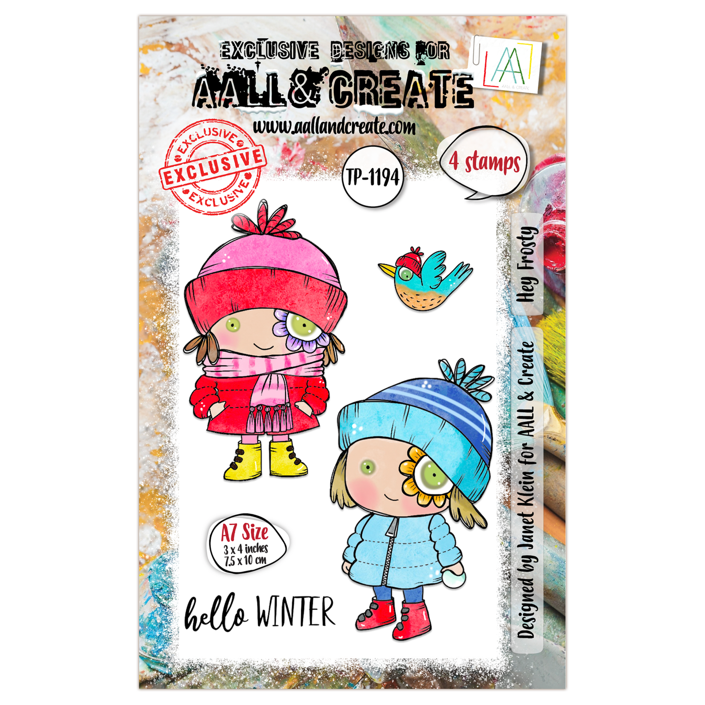 TP-1194 - A7 Stamp Set - Hey Frosty