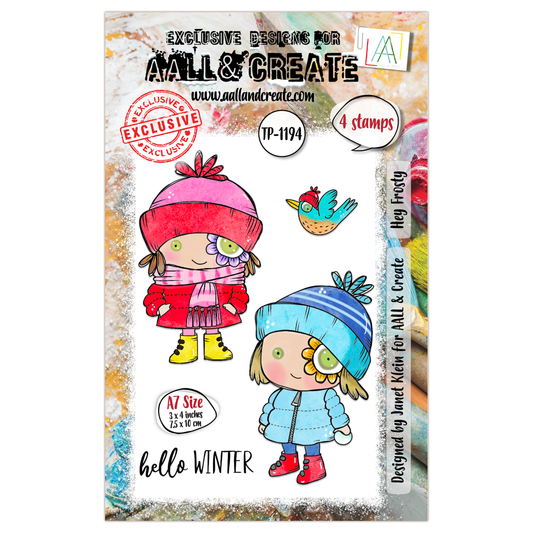 TP-1194 - A7 Stamp Set - Hey Frosty