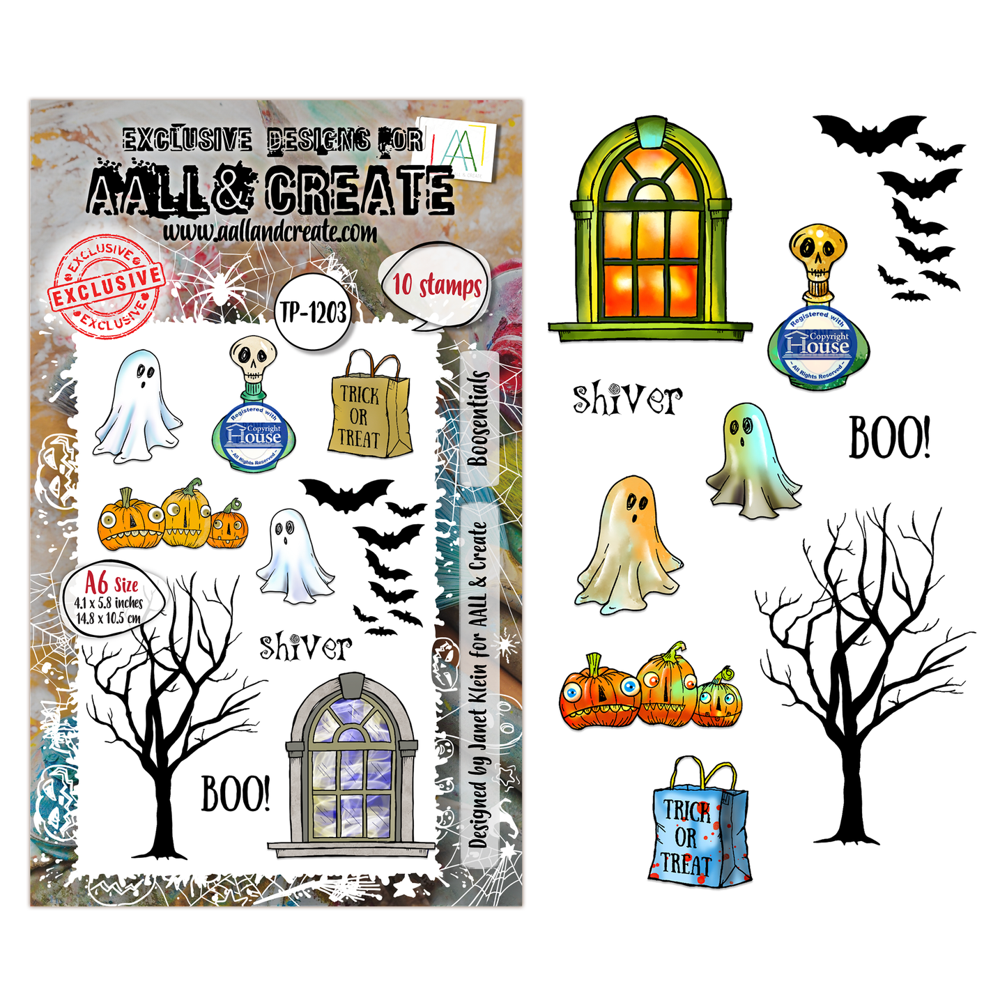 TP-1203 - A6 Stamp Set - Boosentials