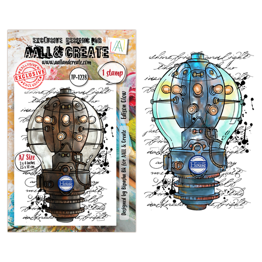 TP-1228 - A7 Stamp Set - Edison Glow