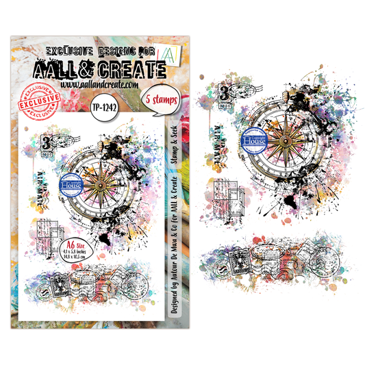 TP-1242 - A6 Stamp Set - Stamp & Seek