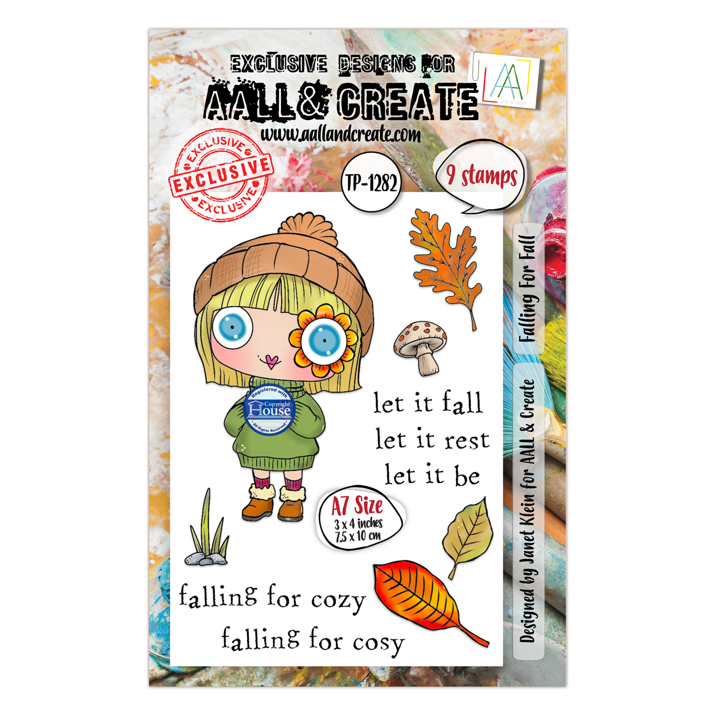 TP-1282 - A7 Stamp Set - Falling For Fall