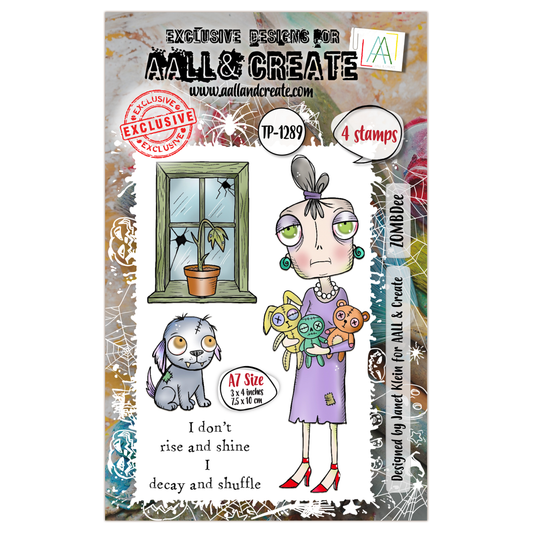 #TP-1289 - A7 Stamp Set - ZOMBDee