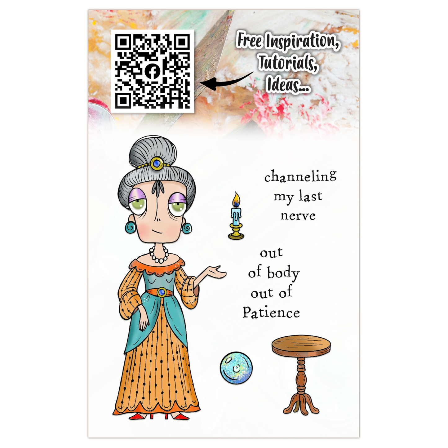 #TP-1290 - A7 Stamp Set - Channeling Dee