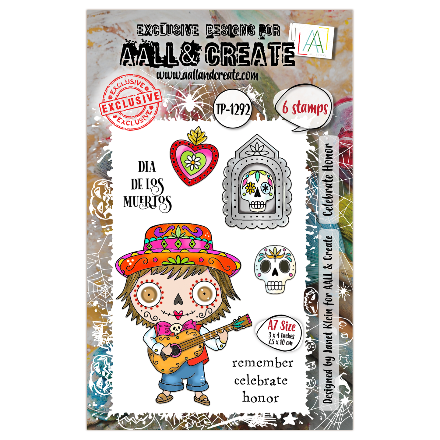 #TP-1292 - A7 Stamp Set - Celebrate Honor