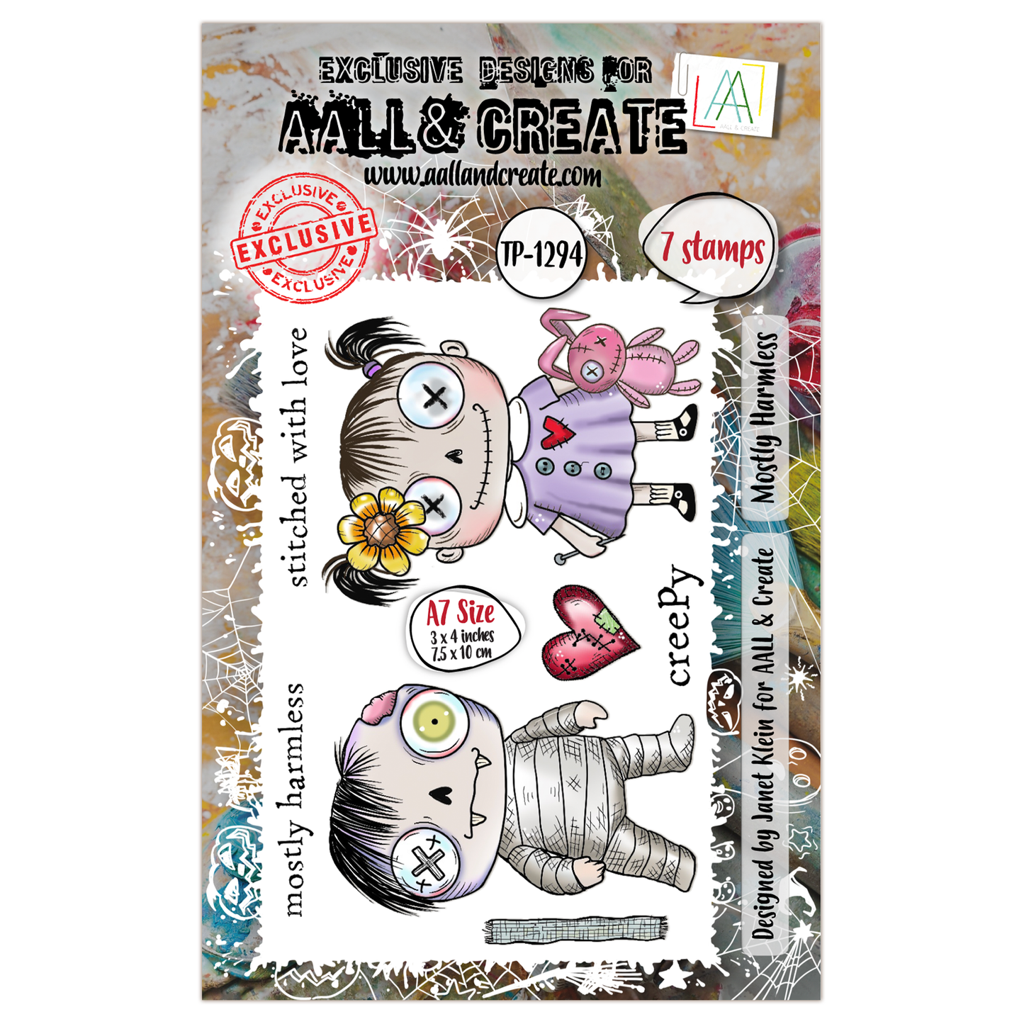 #TP-1294 - A7 Stamp Set - Mostly Harmless
