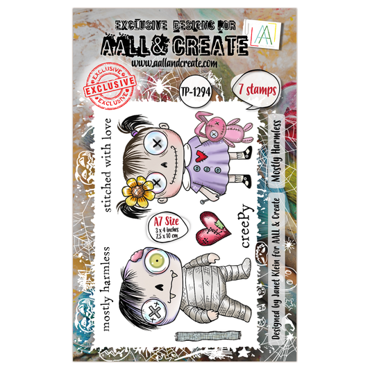#TP-1294 - A7 Stamp Set - Mostly Harmless