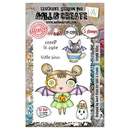 #TP-1299 - A7 Stamp Set - Fright Bites