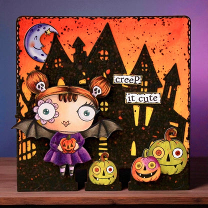 AALL & Create Pack of 2x EP-94 - Ephemera Die-Cuts - Creepy Curiosities