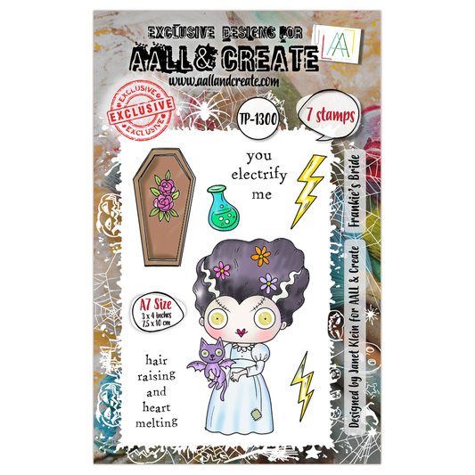 #TP-1300 - A7 Stamp Set - Frankie’s Bride