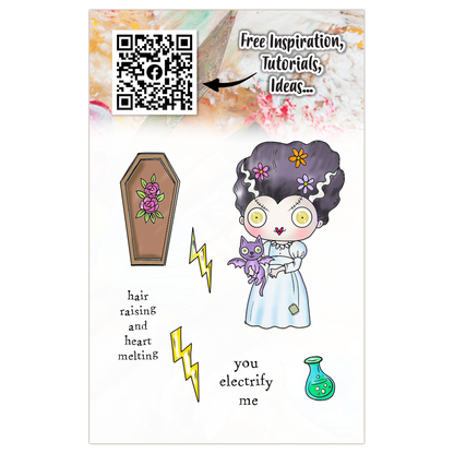 #TP-1300 - A7 Stamp Set - Frankie’s Bride