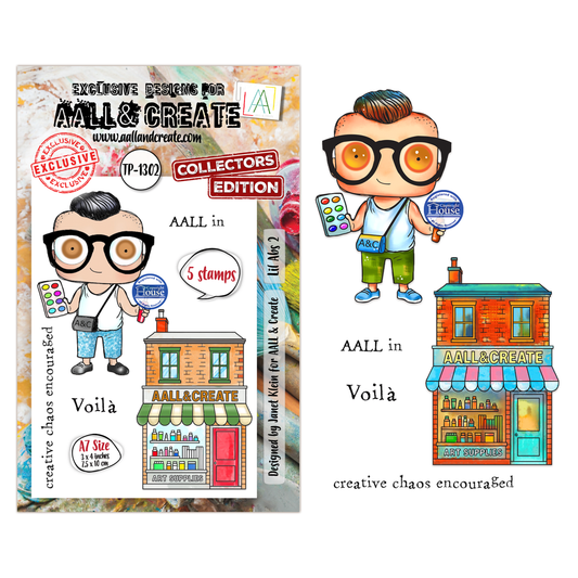 TP-1302 - A7 Stamp Sets - Lil Abs 2 ~ Ship from 13th May