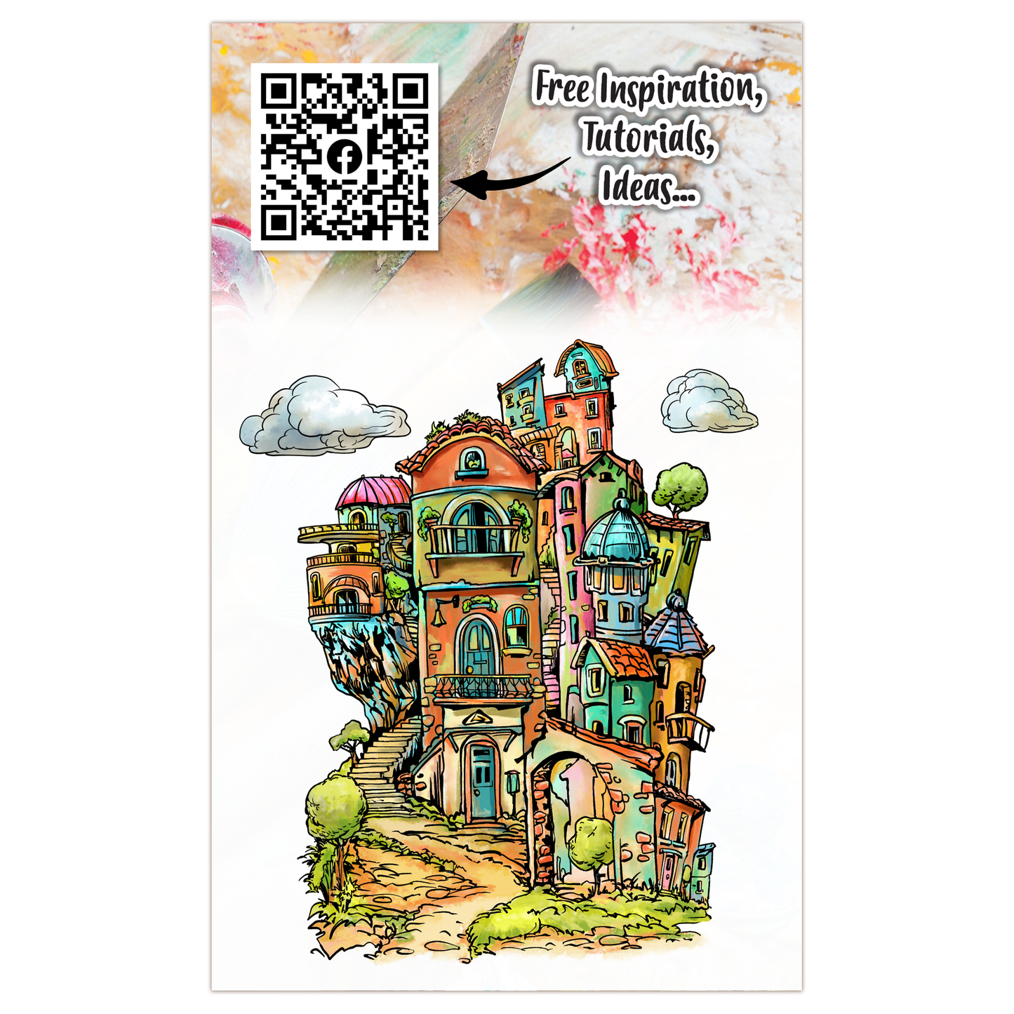 #TP-1307 - A6 Stamp Set - House Party