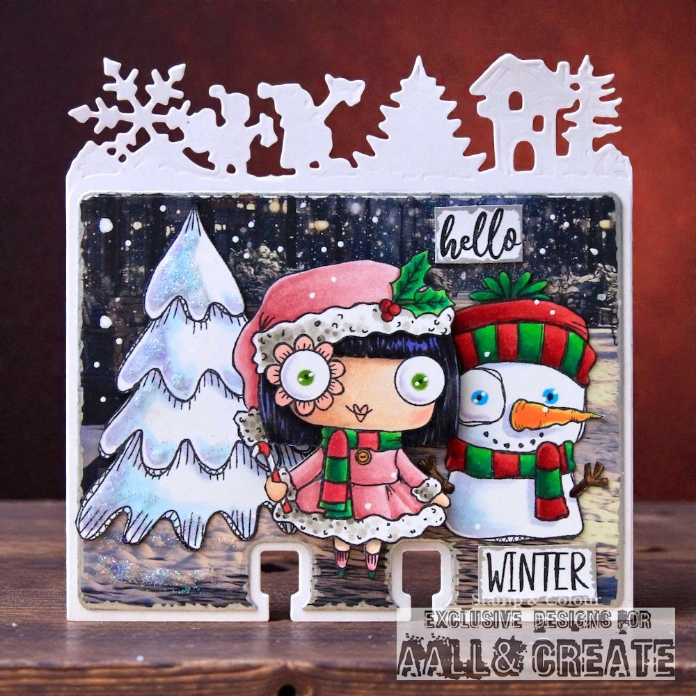 Jolly Snowland Cutting Die Bundle