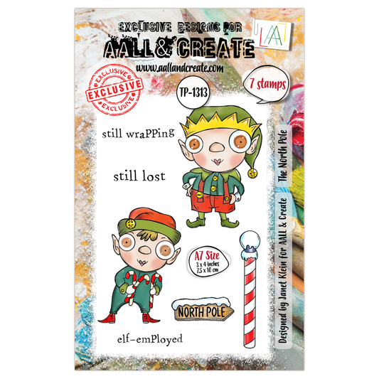 #TP-1313 - A7 Stamp Set - The North Pole