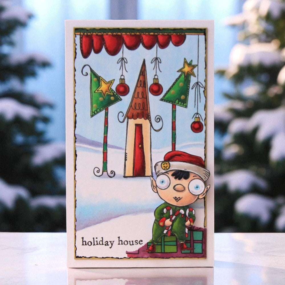 #TP-1316 - A7 Stamp Set - Holiday House