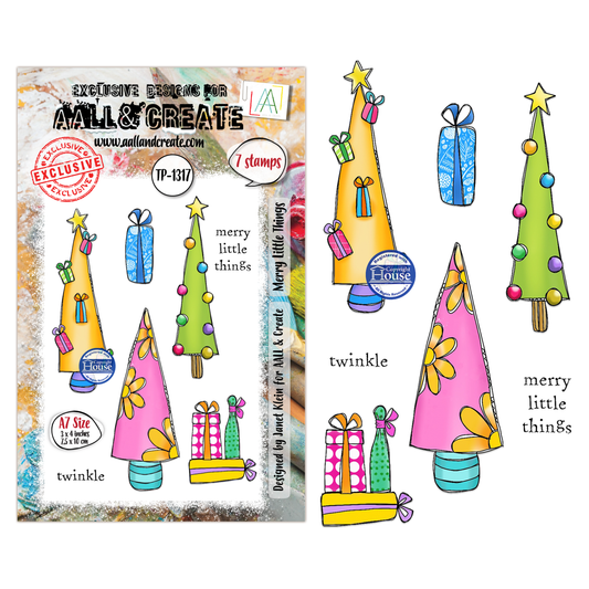 TP-1317 - A7 Stamp Set - Merry Little Things