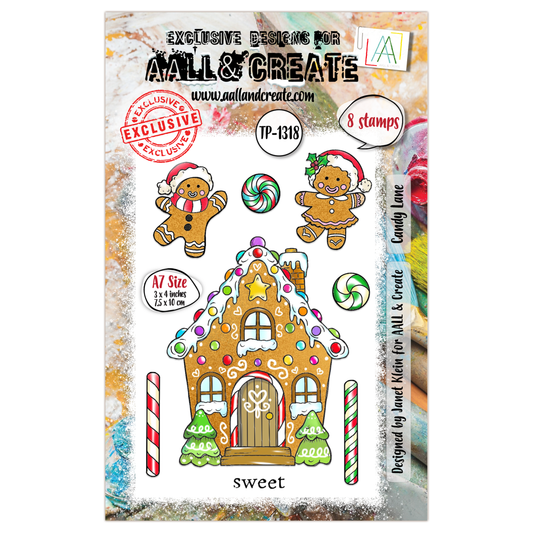#TP-1318 - A7 Stamp Set - Candy Lane